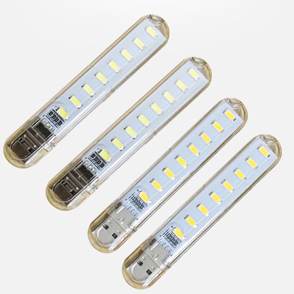 Bộ 2 Đèn LED 8 Bóng Siêu Sáng Có Cổng Sạc USB Chuyên Dụng Cho Máy Tính