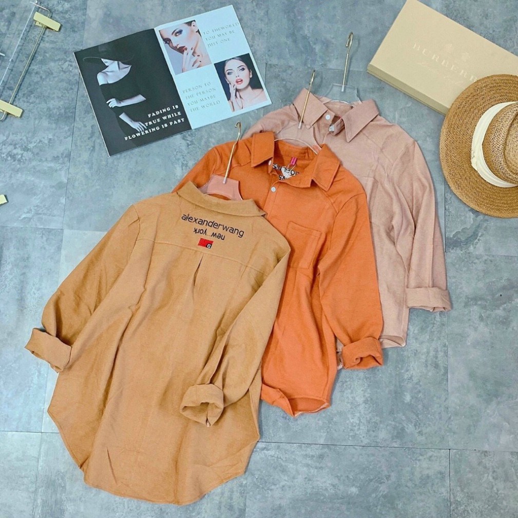 áo sơ mi nhung tăm AS04 , kiểu áo sơ mi ovesize fom thụng dáng unisex 1hittop