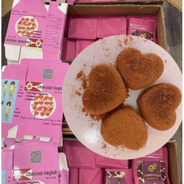 Giảm cân Chokolade sôcôla hồng hàng chuẩn. | BigBuy360 - bigbuy360.vn