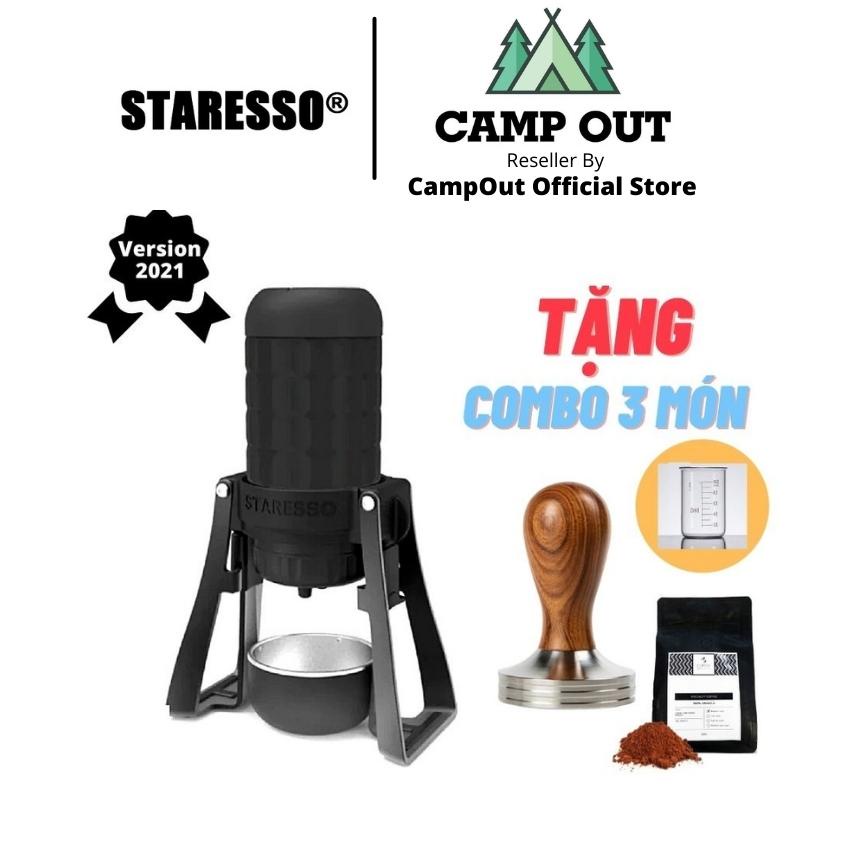 Máy ép pha cà phê mini cầm tay Staresso Mirage Pro du lịch máy pha cafe cầm tay TẶNG LY