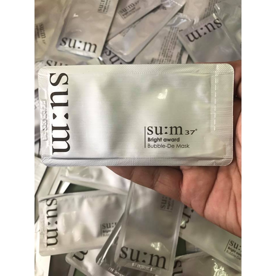 Mặt nạ thải độc Sum 37 Award Bubble De Mask 2ml