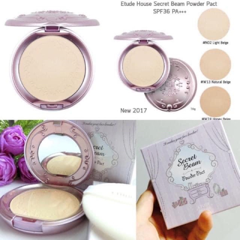 PHẤN PHỦ CHỐNG NẮNG KIỀM DẦU NGỌC TRA I BLING BLING ETUDE HOUSE 16g