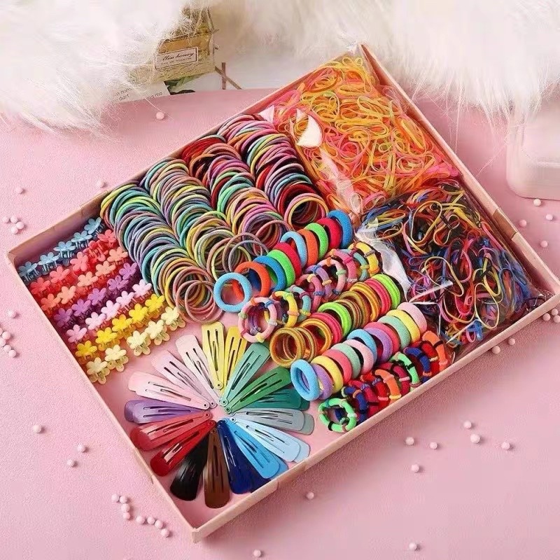 Set Dây Buộc Tóc 780 Chi Tiết Cho Bé
