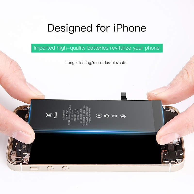 Pin iPhone Baseus và TITAN dung lượng cao / Baseus Original Phone Battery BÁN KÈM BỘ Tô VÍT ĐỂ THAY PIN