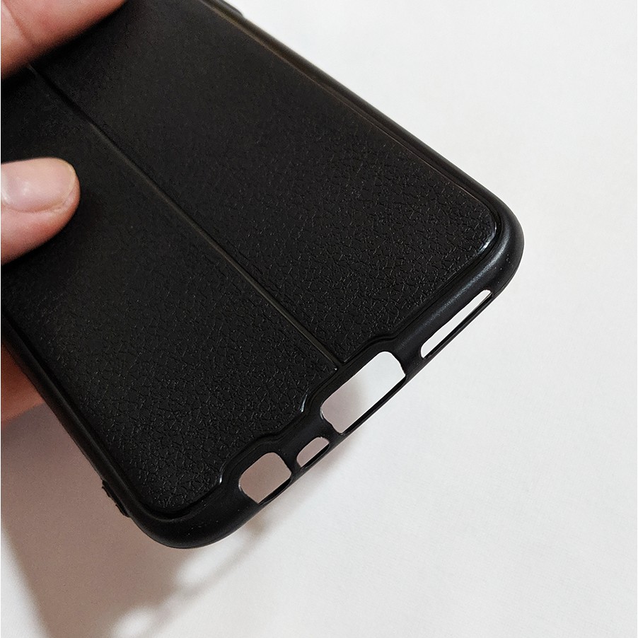 Bộ ốp lưng giả da và kính cường lực Oppo A1K