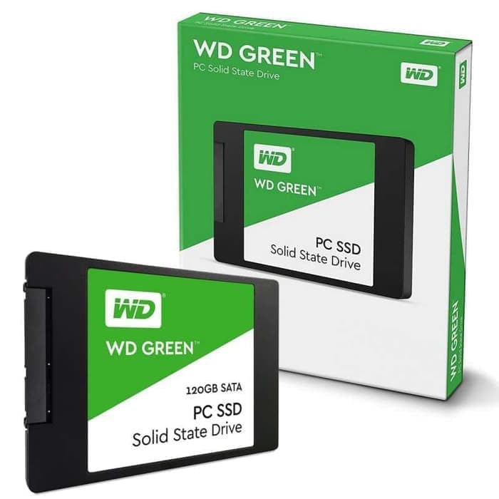 Ổ Cứng Ssd Wd Green 120 Gb 2.5 'Inch Sata 3 Mới | BigBuy360 - bigbuy360.vn
