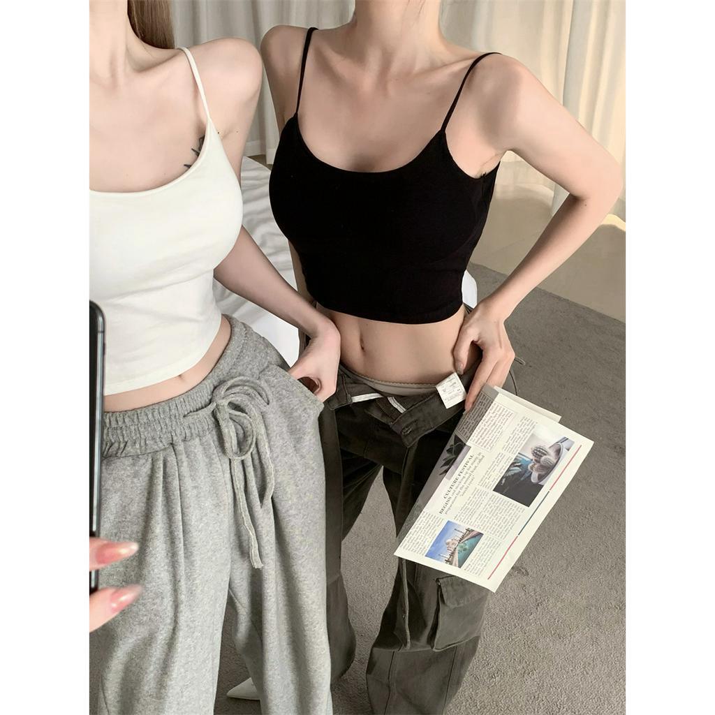 Cocory vn Hot Áo Croptop Ôm Dáng Hở Lưng Có Đệm Ngực Gợi Cảm Cho Nữ