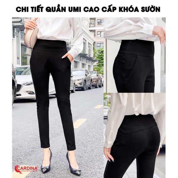 Áo len nhung tay lỡ và Quần Umi Cardina cao cấp mã AFN01