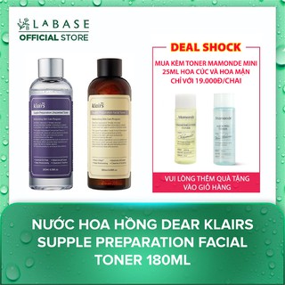 Nước hoa hồng Dear Klairs Supple Preparation Facial Toner 180ml