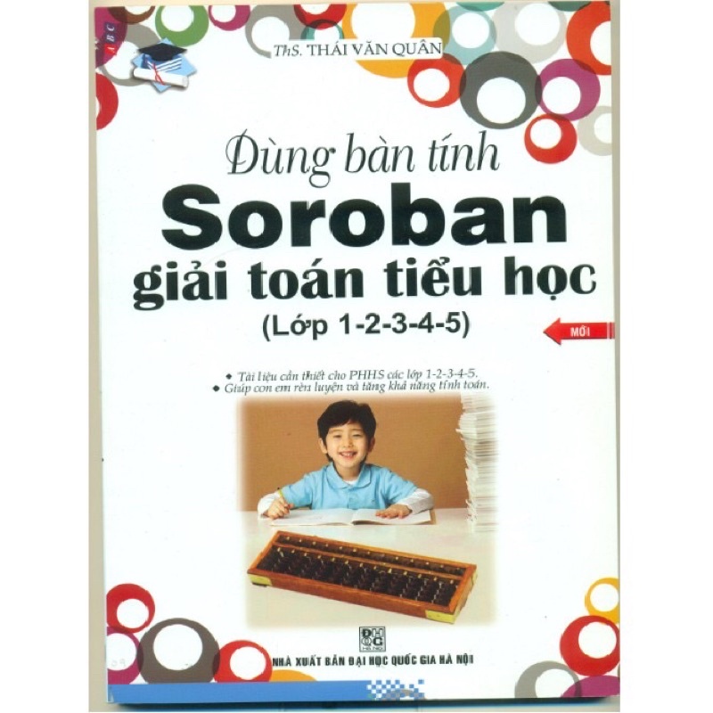 Sách - Dùng Bàn Tính Soroban Giải Toán Tiểu Học