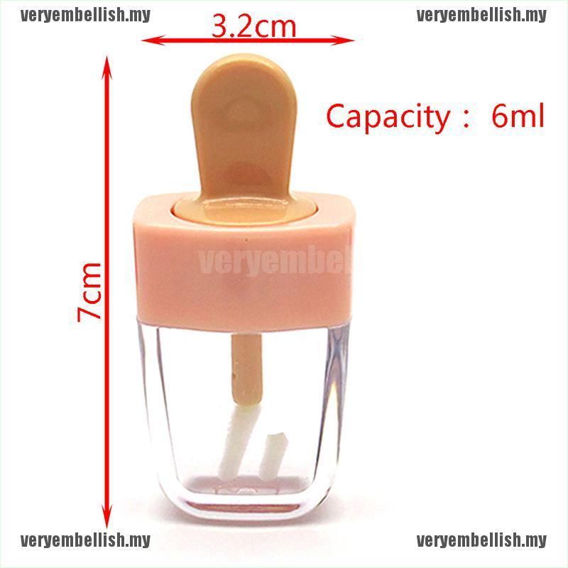 (hàng Mới Về) Thỏi Son Rỗng Hình Que Kem 6ml Tiện Dụng | BigBuy360 - bigbuy360.vn