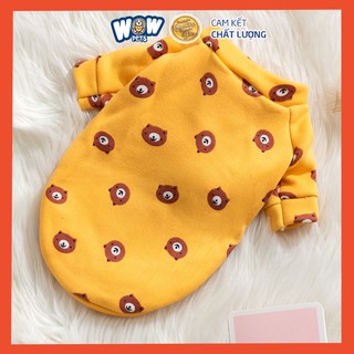 [SALE SỐC] Áo cho chó mèo dễ thương chất nỉ ấm, thời trang cho chó mèo mẫu mới nhất wowpets