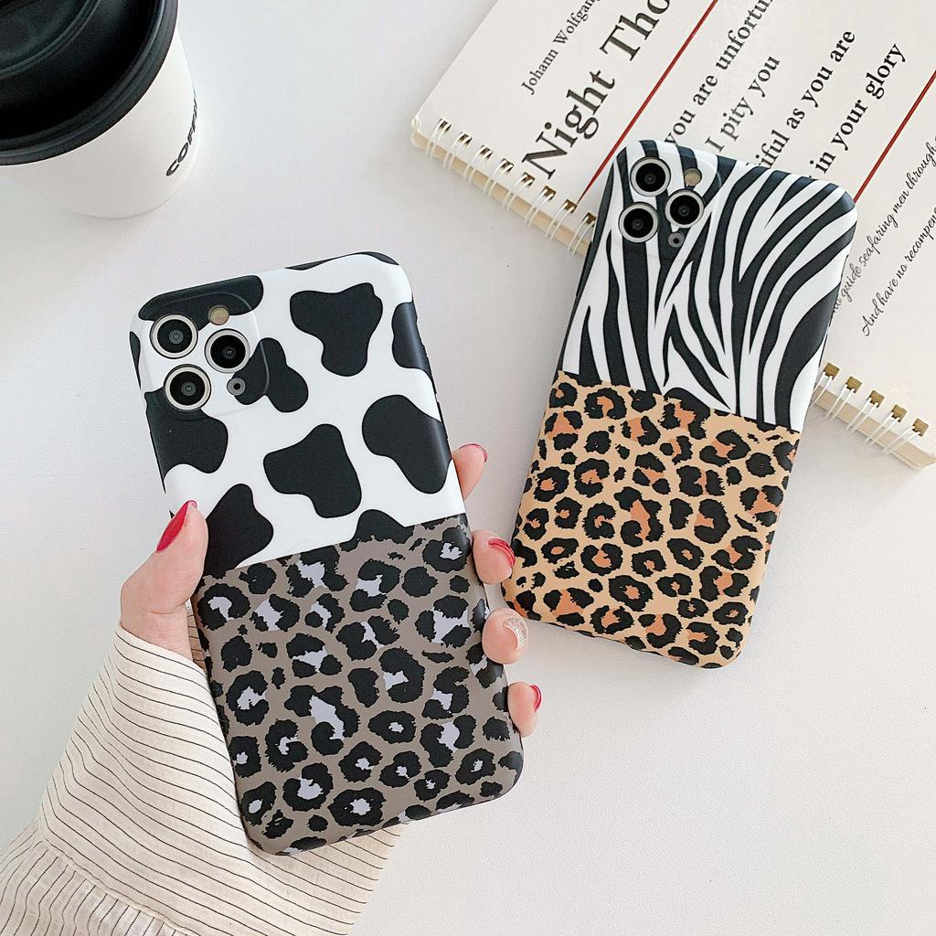 Vỏ sau bằng silicon TPU mềm màu trắng sữa bò cho ốp lưng iPhone 11 Pro Max XS Max XR X 7 8 Plus Vỏ Coque ốp lưng