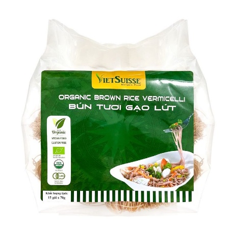 1 Vắt Bún Hữu Cơ VietSuisse 60g