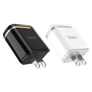 Củ sạc nhanh 2 cổng usb có đèn LED Ho.co C39