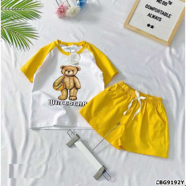 Bộ cộc tay raglan bé trai bé gái. rập giấy.không phải quần áo