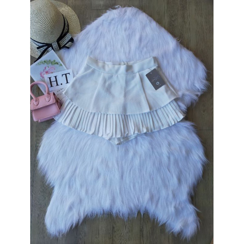 Chân váy tầng dập ly