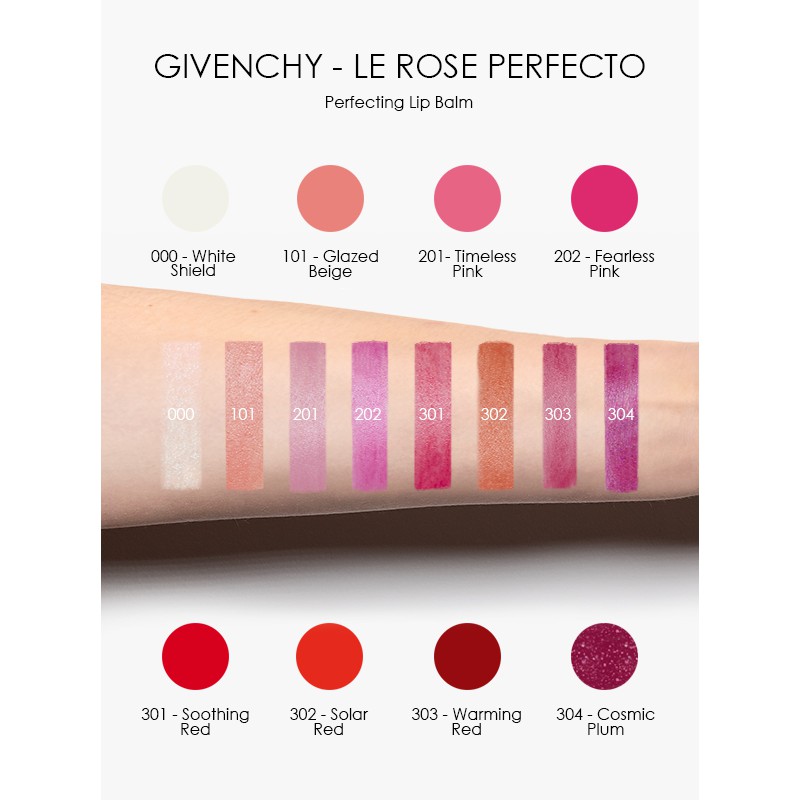 MUA 1 TẶNG 1 - Son dưỡng GIVENCHY Le Rose Perfecto Beautifying Lip Balm