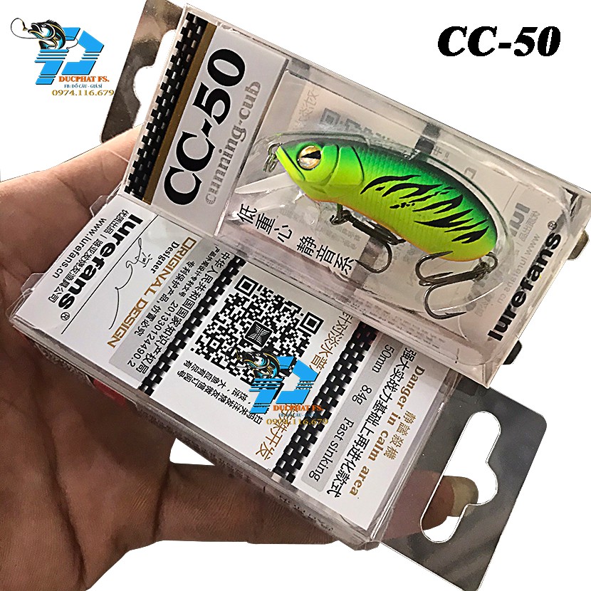 Mồi Câu Cá ,Lure Cá Chẽm , Lure Cá Lóc CC50