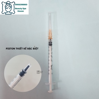 lẻ 1 Bơm tiêm MPV 1ml 25G 26G 13mm lắp kim meso