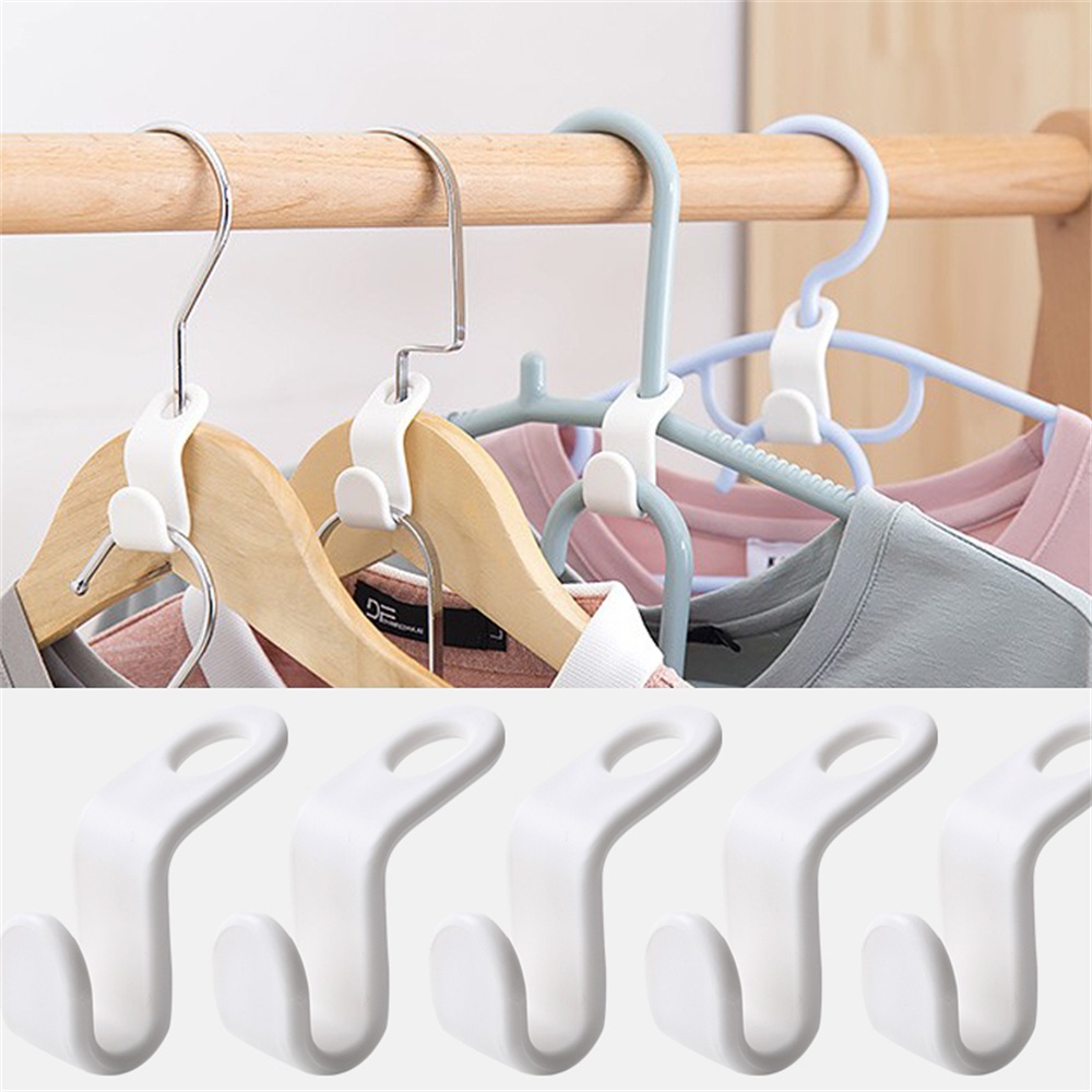 Set 5 Giá Đỡ Móc Treo Quần Áo Mini 4 Màu Chống Trượt Sáng Tạo Cho Nhà Ở/Phòng Tắm/Ban Công