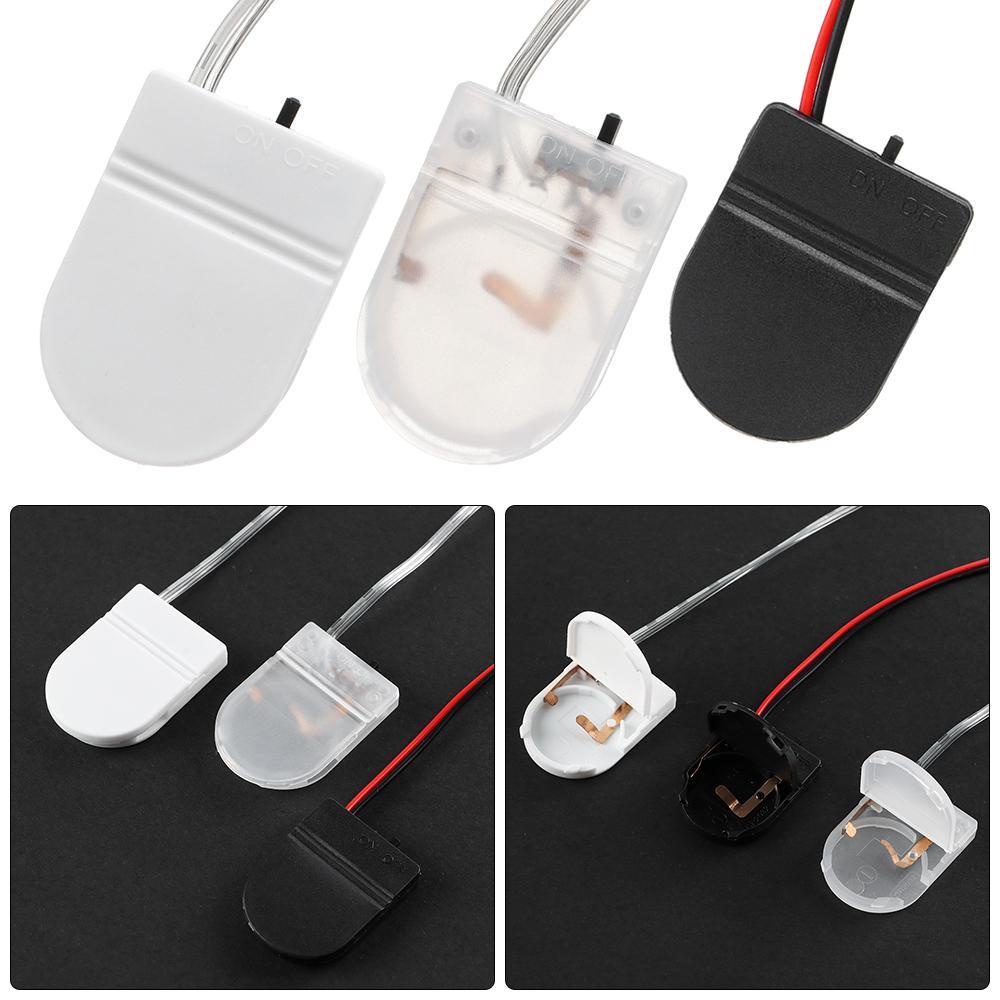 Set 1 / 2 / 5 Vỏ Nhựa Đựng Pin Có Công Tắc ON / OFF ZAIJIE24 CR2032 Giá Đỡ