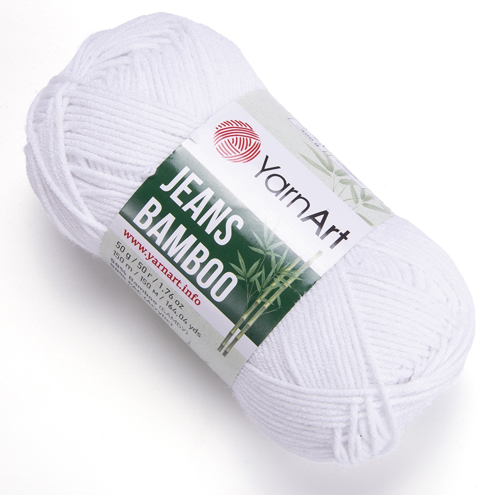 Len Jeans Bamboo - Nhập khẩu chính hãng từ YarnArt - 50gram dài 150m - Bảng màu 02