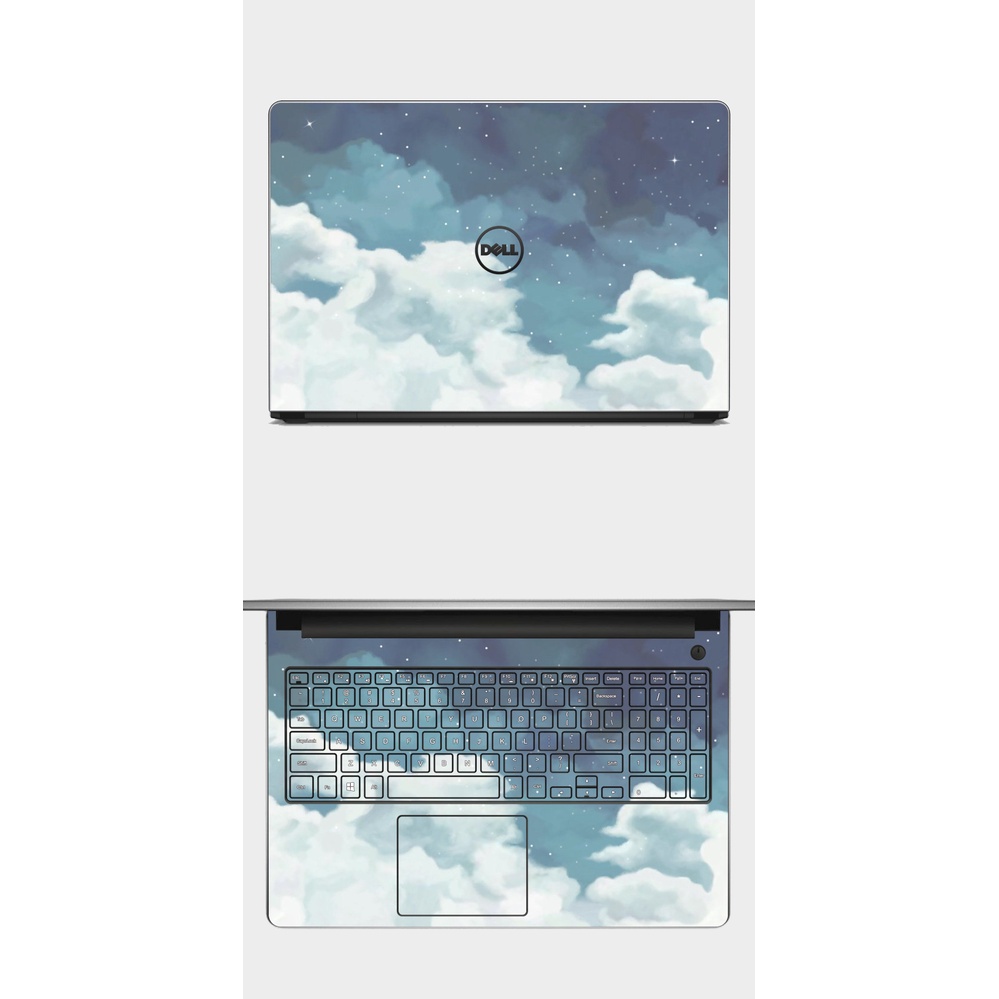 [BẦU TRỜI]  SKIN dán Laptop Full Các Dòng Như: Dell, Hp, Acer, Asus, Macbook,...(in hình theo yêu cầu)