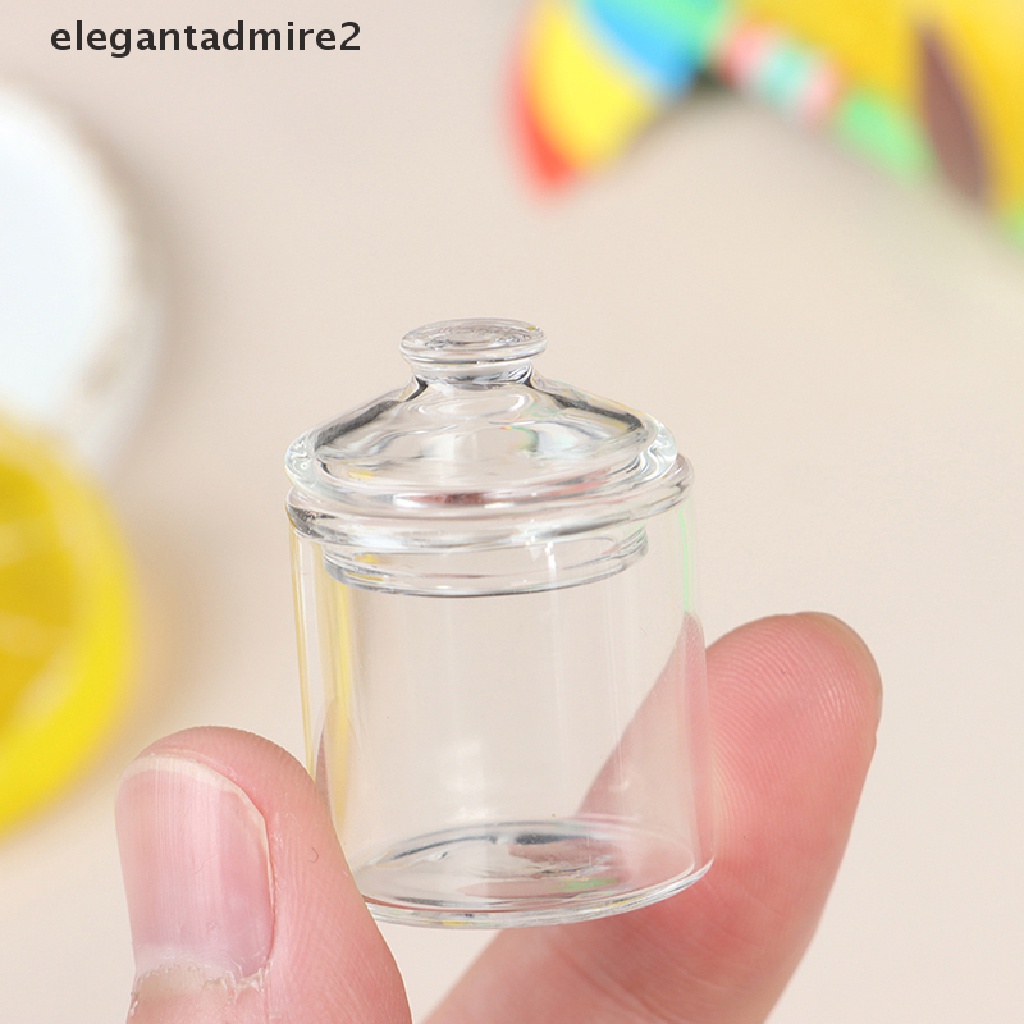 [gant] Lọ Thủy Tinh borosilicate mini Đựng Kẹo Đồ Chơi Búp Bê