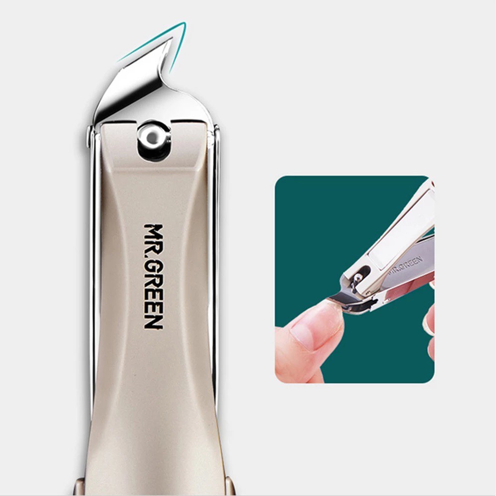 MR.GREEN Manicure Pedicure Set Nail Clippers Set Stainless Steel  with Travel Case