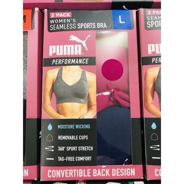 ÁO THỂ THAO Puma Seamless Sports Bra Size S, L, XL