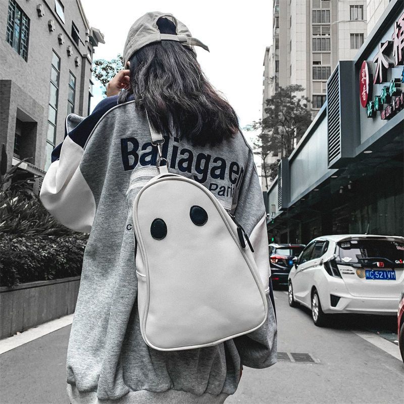 TÚI ĐEO CHÉO HÌNH CON MA SIÊU CUTE HÀNG CHỐNG NƯỚC