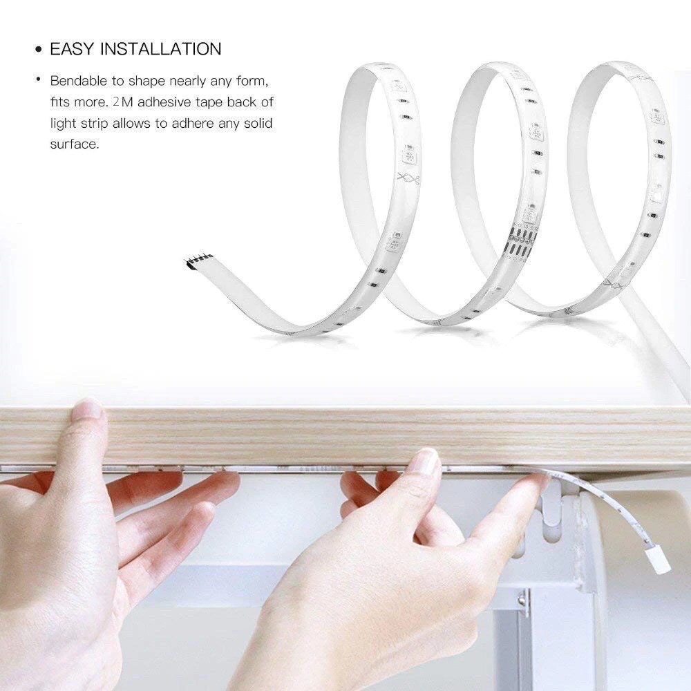 ĐÈN LED DÂY Yeelight ĐIỀU KHIỂN TỪ XA Lightstrip 1S YLDD05YL - BẢN QUỐC TẾ