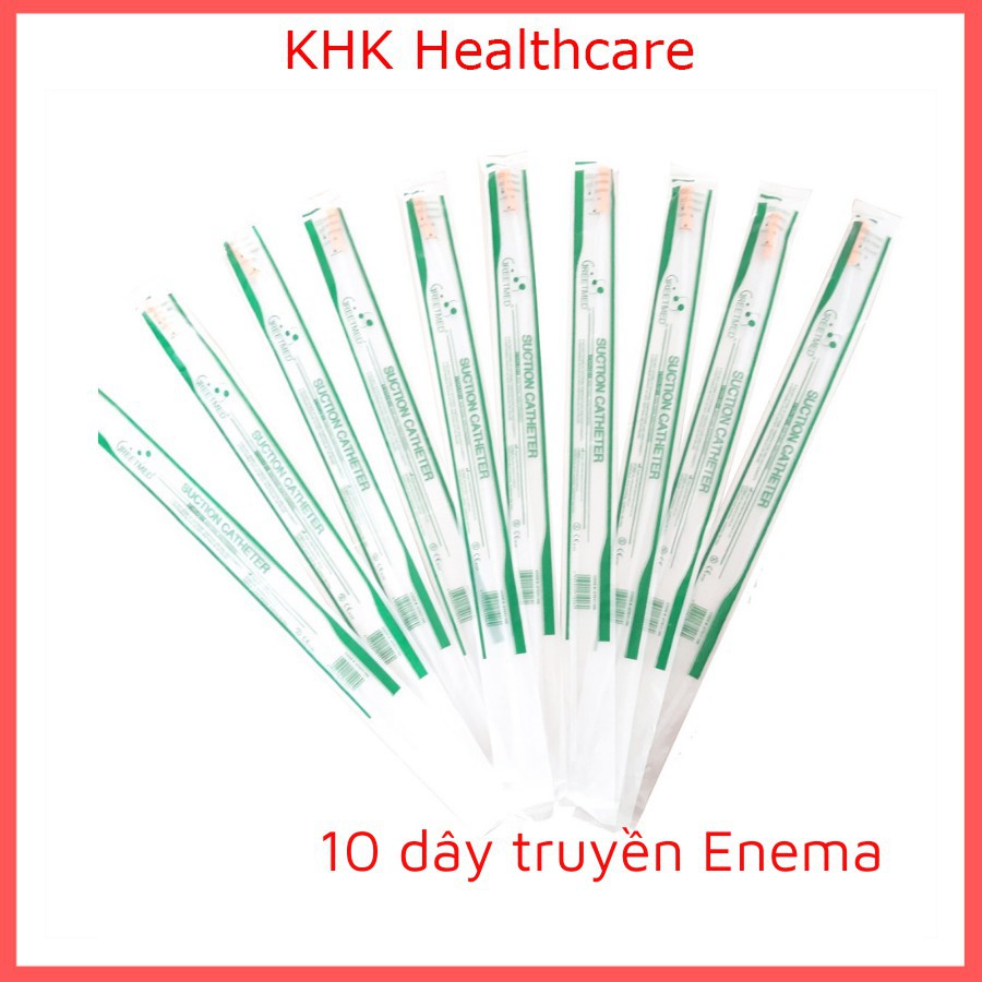 Bộ 10 dây truyền thải độc Enema (Gerson)