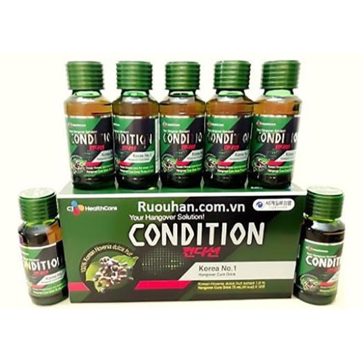 Nước giải rượu mát gan condition 75ml Hàn Quốc  - 1 chai