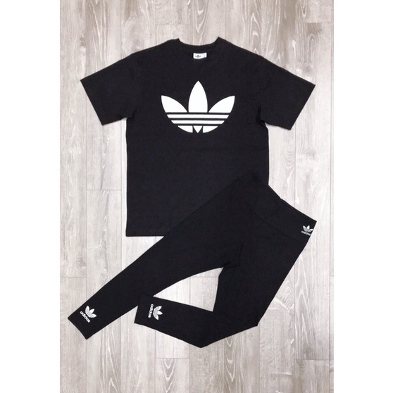 Áo adidas Nam nữ 2020 80’s Aerobic Trefoil Tee Unisex Made in Cambodia full tag code