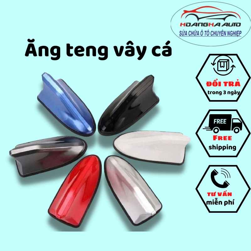 Ăng Ten Vây Cá - Ăng Ten Vây Cá Mập - Thu Sóng Radio AM / FM Cho Xe Hơi, Xe Ô Tô
