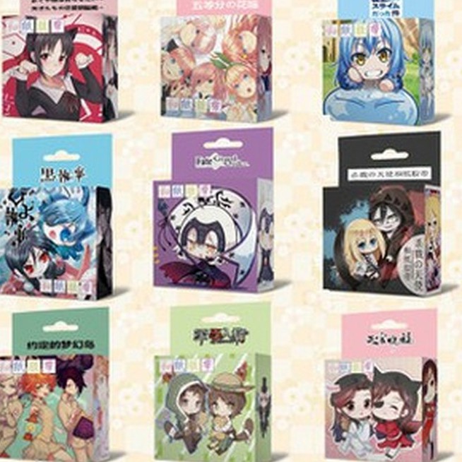 (không hộp) Băng dính anime chibi băng dính Ma đạo tổ sư identity v Miku One piece