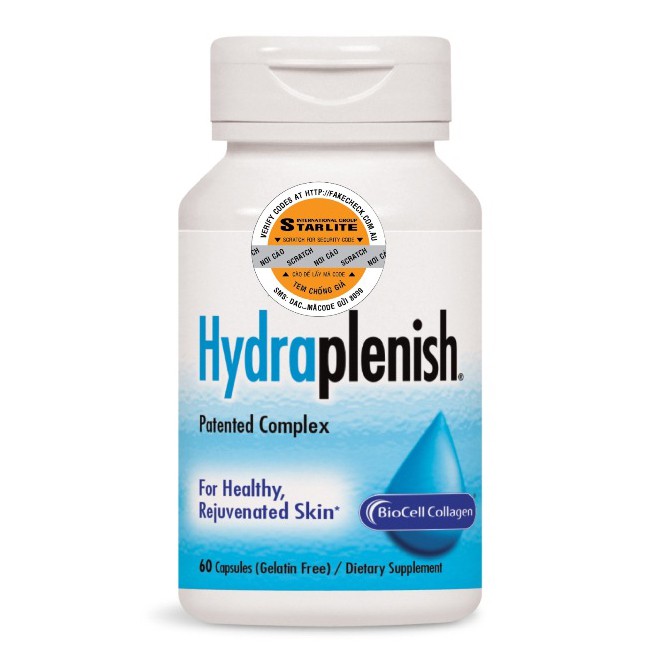 Viên Cấp Nước Cho Da Nature's Way Hydraplenish 60 viên