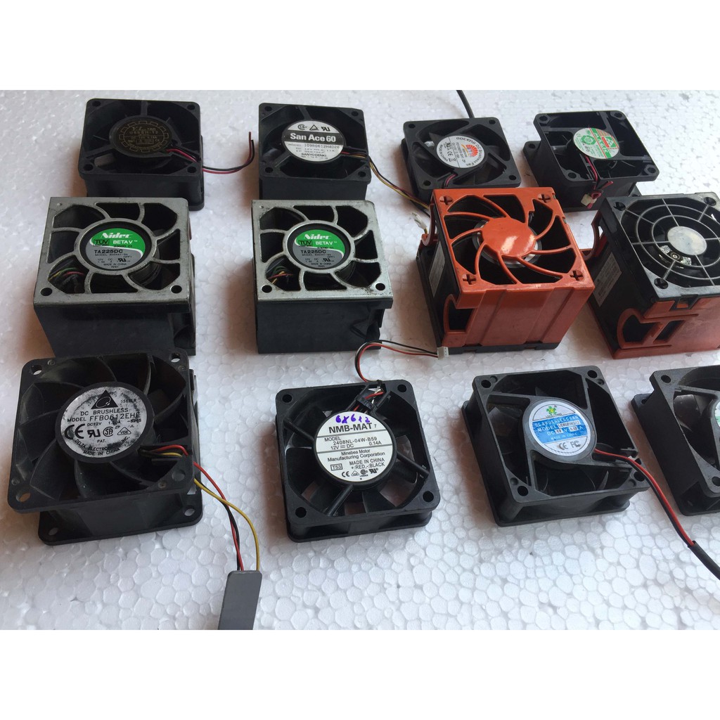 Quạt Fan 12V Fan 6 Siêu Tốc (6x6Cm)