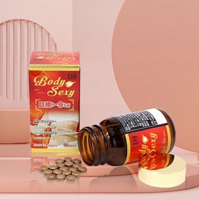 Viên uống giảm cân body sexy Nhật bản cam kết chính hãng