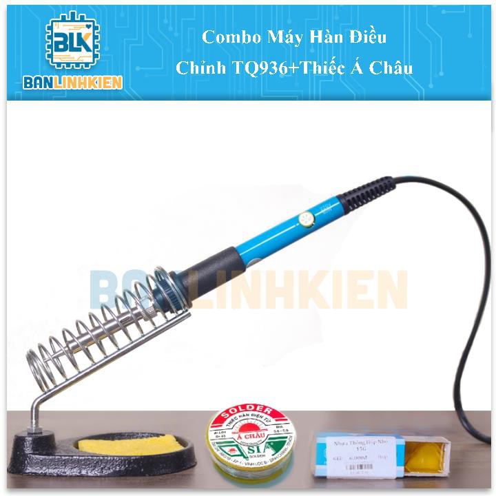 Combo Máy Hàn Điều Chỉnh TQ936+Thiếc Á Châu