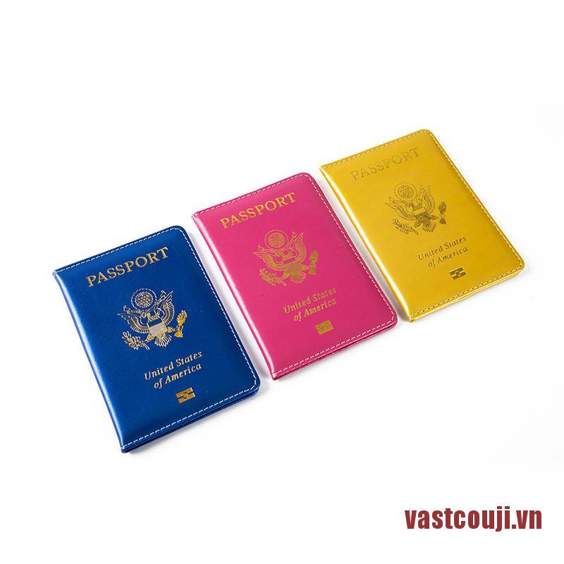 VastcouJI Passport Travel PU Leather Cover for Passport Organizer Passport Protecto