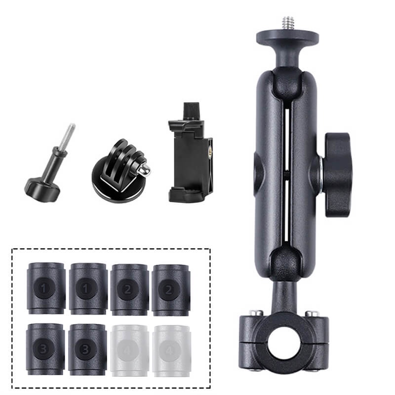 PAT GẮN INSTA360 – GOPRO LÊN THÂN KÍNH XE MÁY / GHẾ Ô TÔ