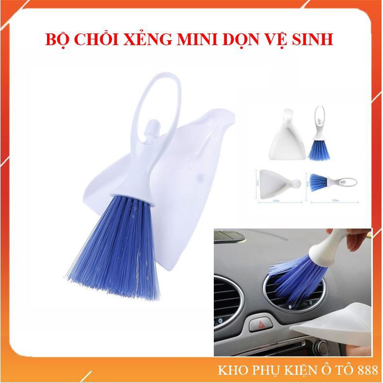 [Sỉ] Bộ chổi xẻng mini vệ sinh bàn thờ, ban thần tài máy tính siêu tiện dụng đẹp giá rẻ