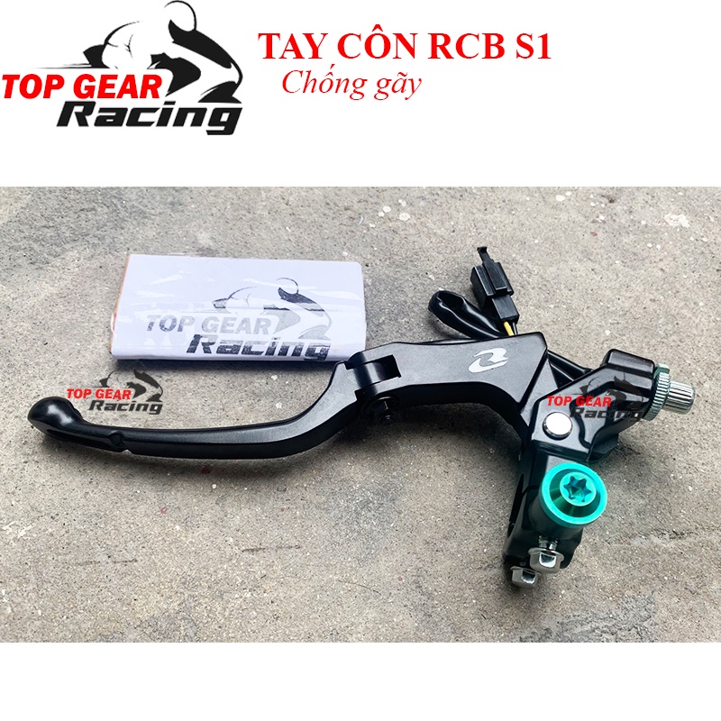 Combo Tay Thắng - Côn Bình Dầu Rời RCB S1 Tặng Ốc Titan Chân Gương