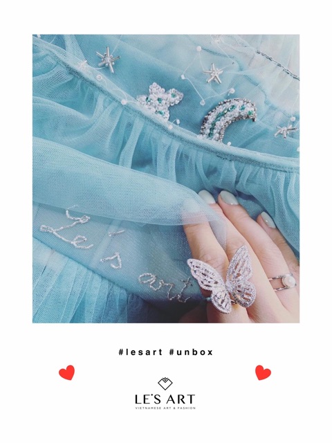 Váy Le’s Art thiết kế cao cấp pass