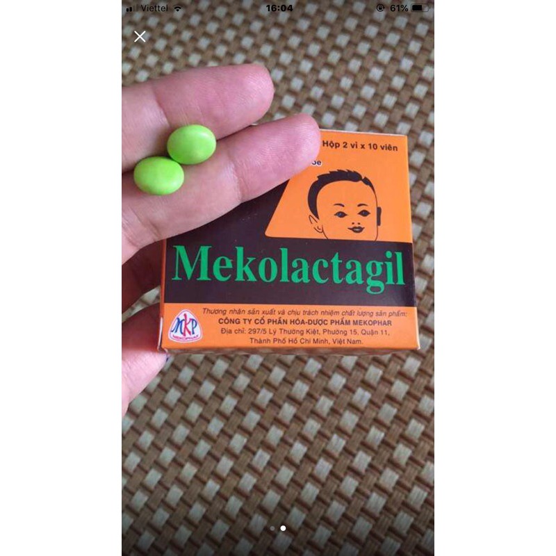 Tảo lợi sữa Mekolactagil