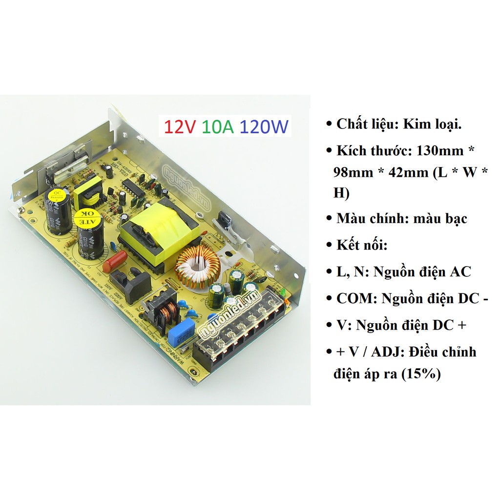 BỘ COMBO 5 cái NGUỒN TỔ ONG 12V-10A/5A/3A (NÊN MUA) LAOI TỐT,GIÁ RẺ,CHẤT LƯỢNG,ĐỦ AMPE,DÙNG CHO CAMERA,TỰ ĐỘNG HÓA...