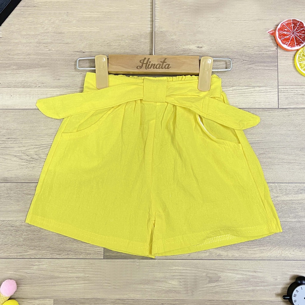 Set bộ rời áo hoa ngắn tay phối quần dễ thương cho bé gái HINATA - Áo thêu hoa dễ thương BF61